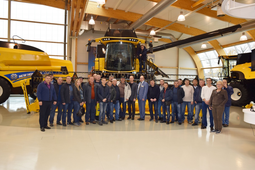 Клиенты ООО «НТЦ» посетили завод  New Holland в г.Зедельгем, Бельгия.